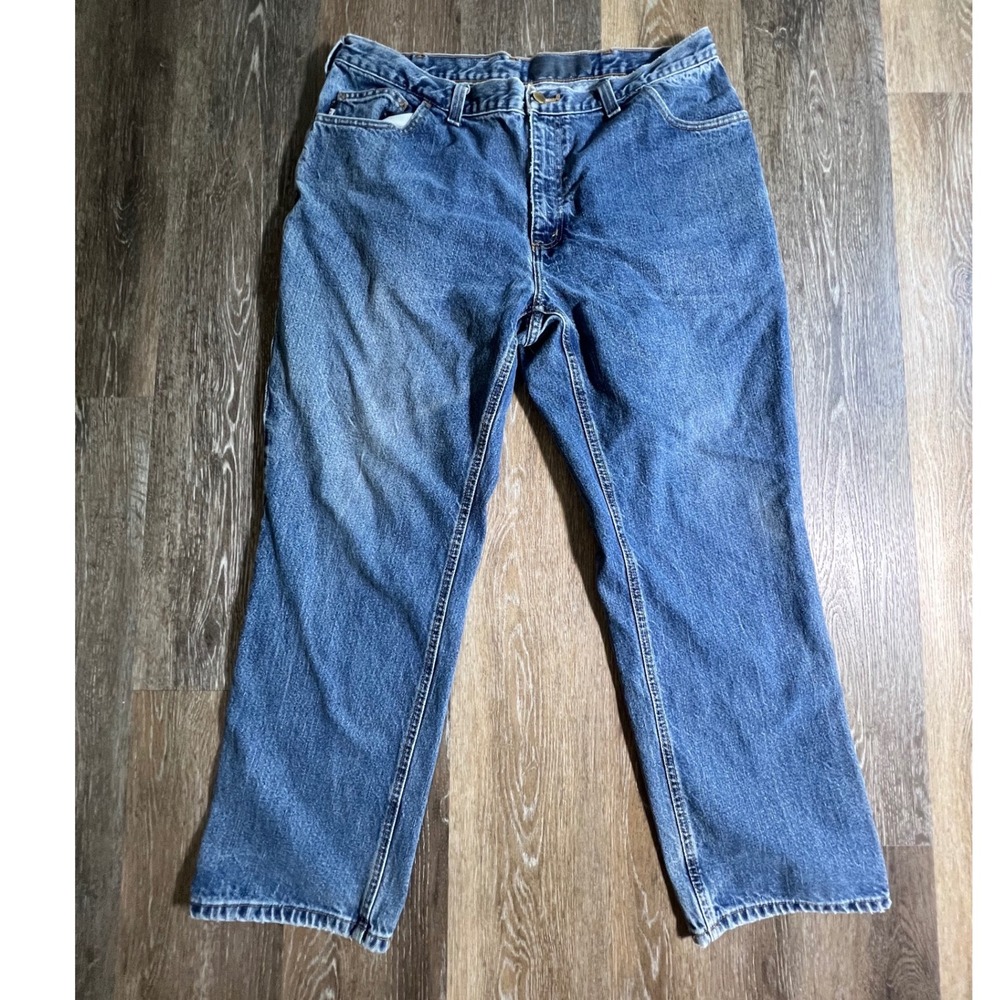 Carhartt FR Jeans Mens‎ 40x30 Blue Flame Resistant Straight Leg Denim Pants